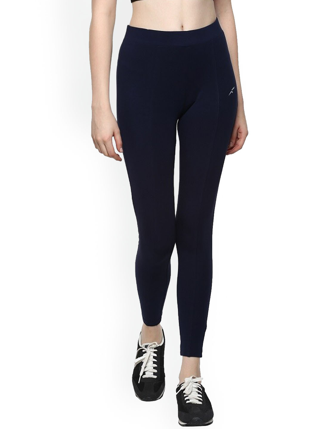 Buy FURO By Red Chief Women Navy Blue Tights Tights for Women