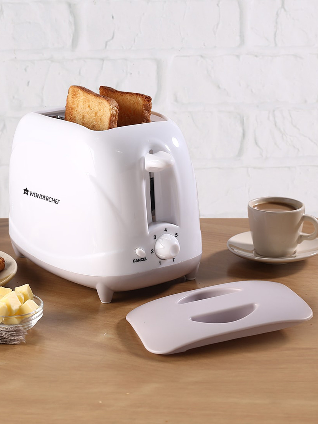 Buy Wonderchef White Ultima Pop Up Toaster Toasters for Unisex