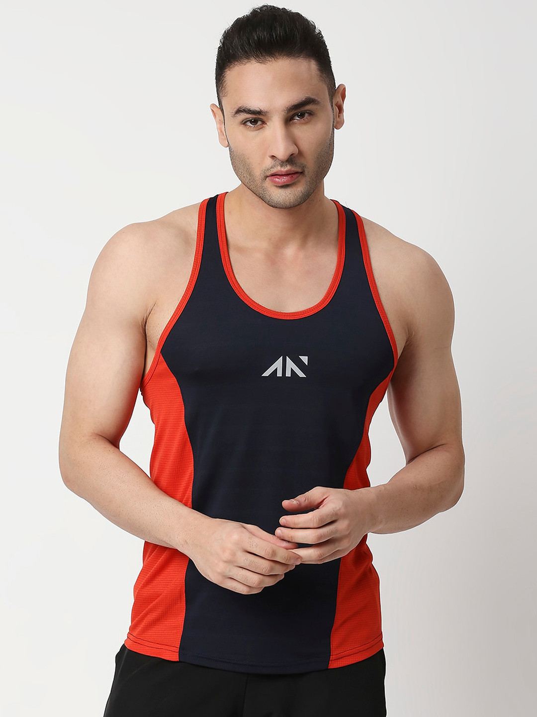 Buy AESTHETIC NATION Men Slim Fit Gym Vest Innerwear Vests for Men