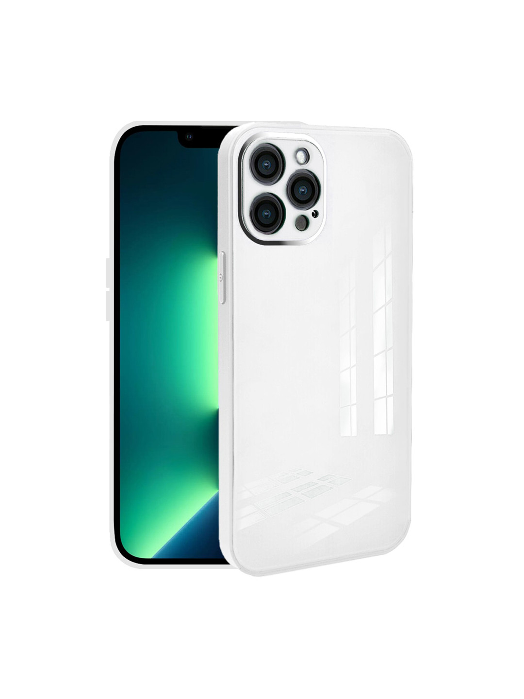 Buy Karwan White Solid Polycarbonate IPhone 11 Phone Back Case Mobile