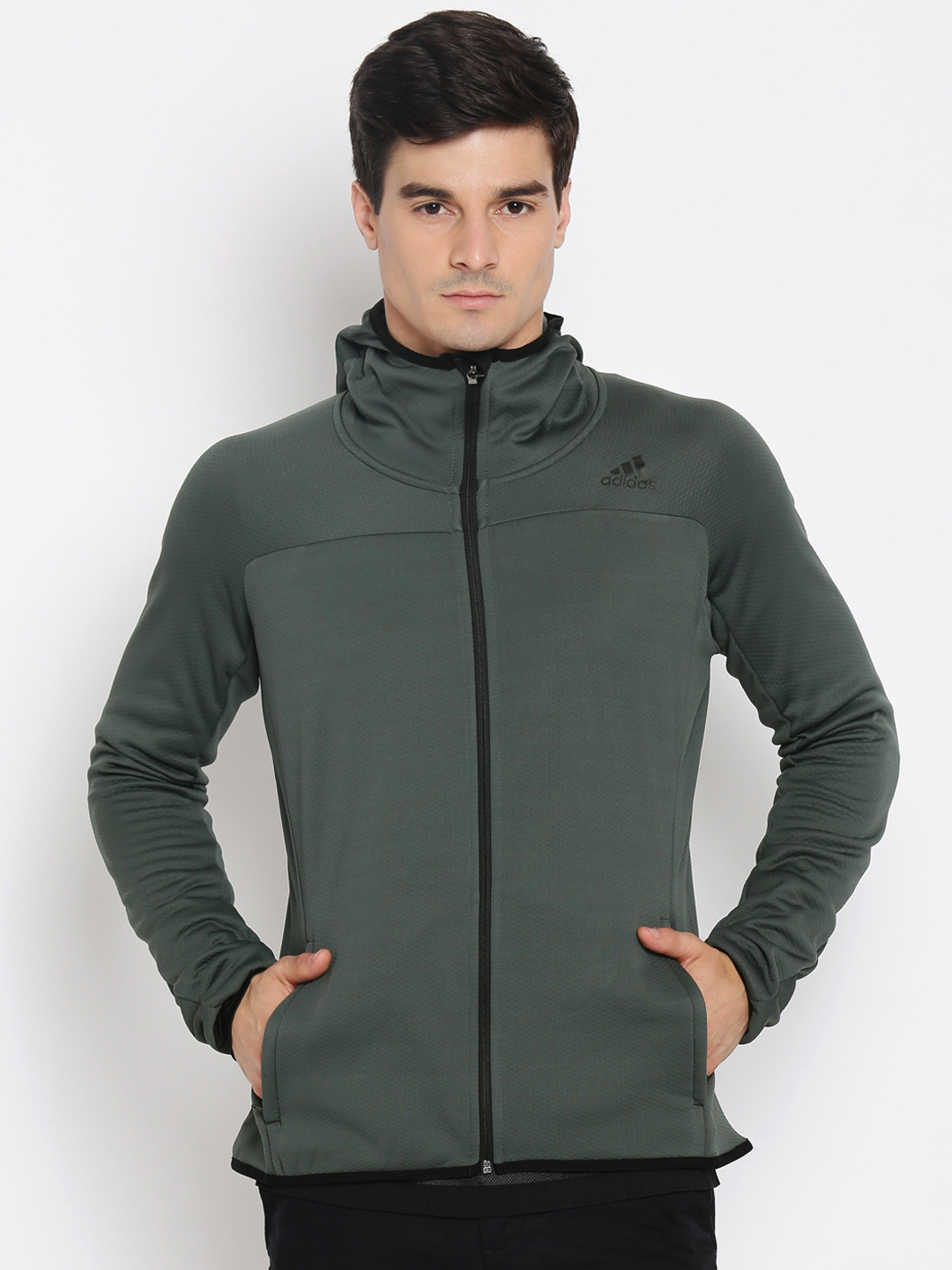 adidas sweatshirt grey mens