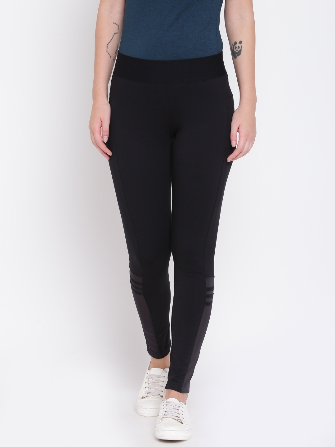 Buy ADIDAS Women Black Takeover Tights - Tights for Women 2083934 | Myntra