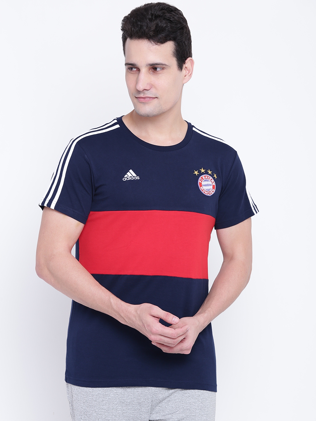 myntra adidas t shirts