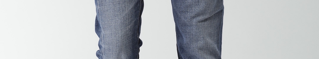 Buy Scotch & Soda Men Blue Regular Fit Mid Rise Clean Look Jeans ...