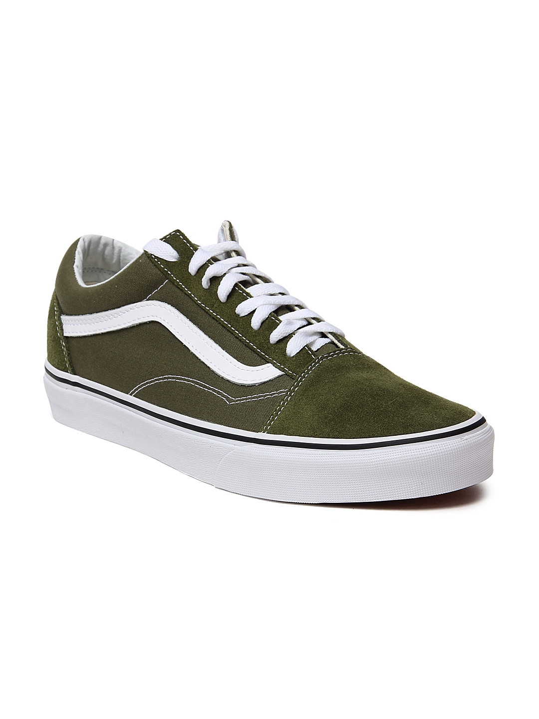vans green trainers
