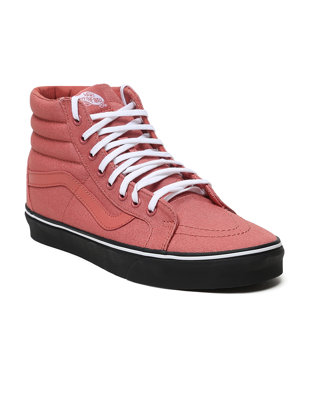 Buy Vans Unisex Red SK8 Hi Reissue High Top Sneakers - Casual Shoes for ...