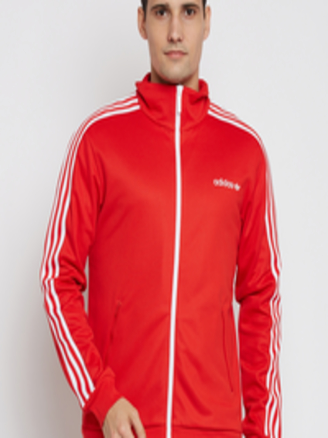 Buy ADIDAS Originals Men Red BB Solid Track Jacket - Jackets for Men
