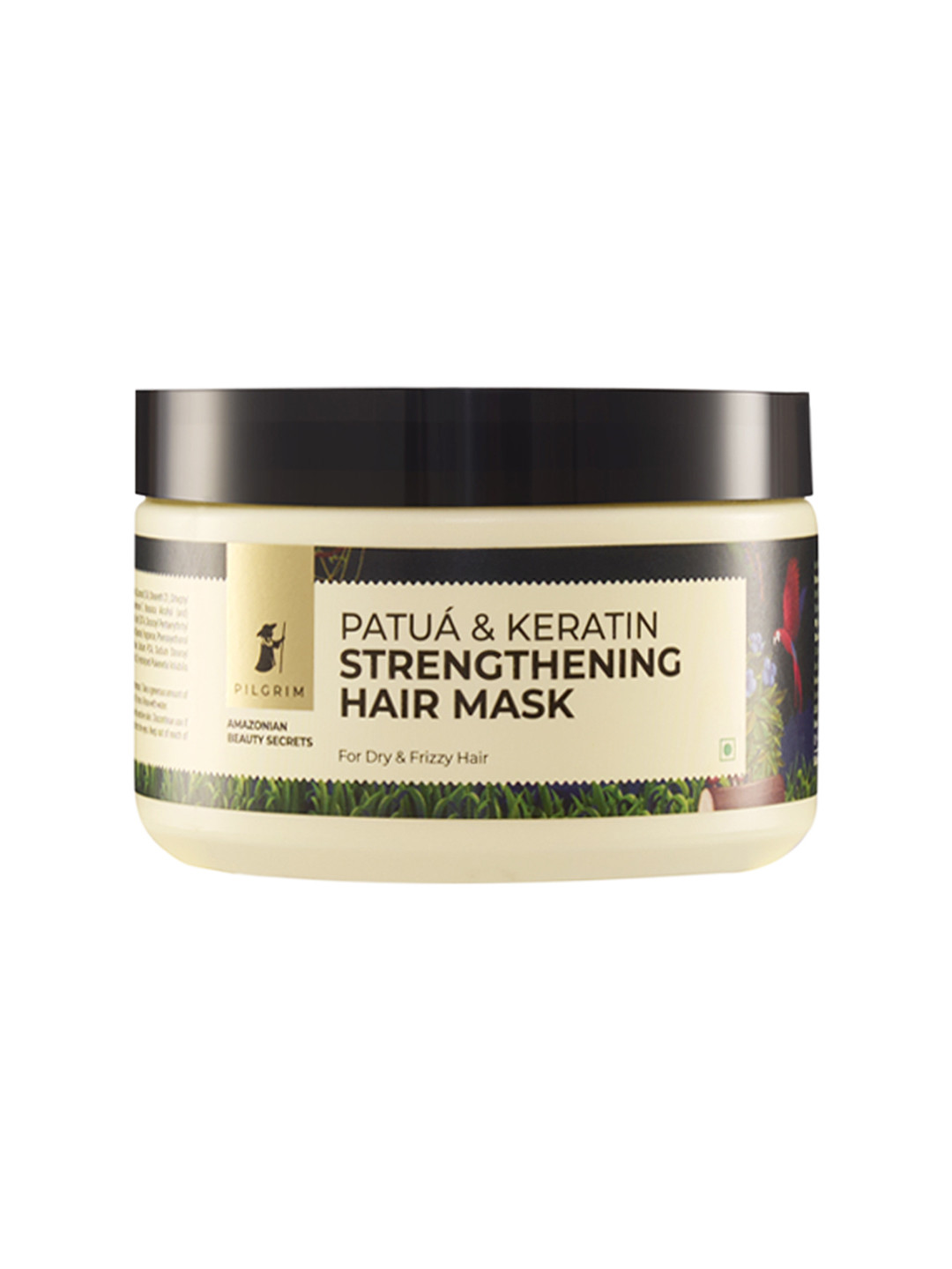 Buy Pilgrim Patua & Keratin Strengthening Hair Care Mask For Smooth