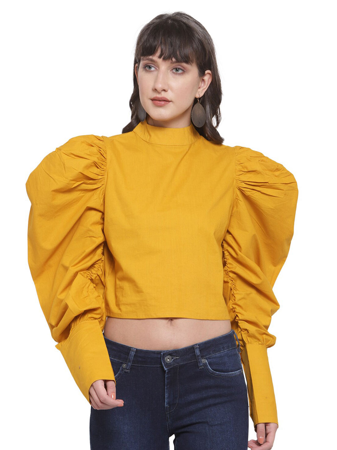 Lover Puffer Sleeve Top main image 0