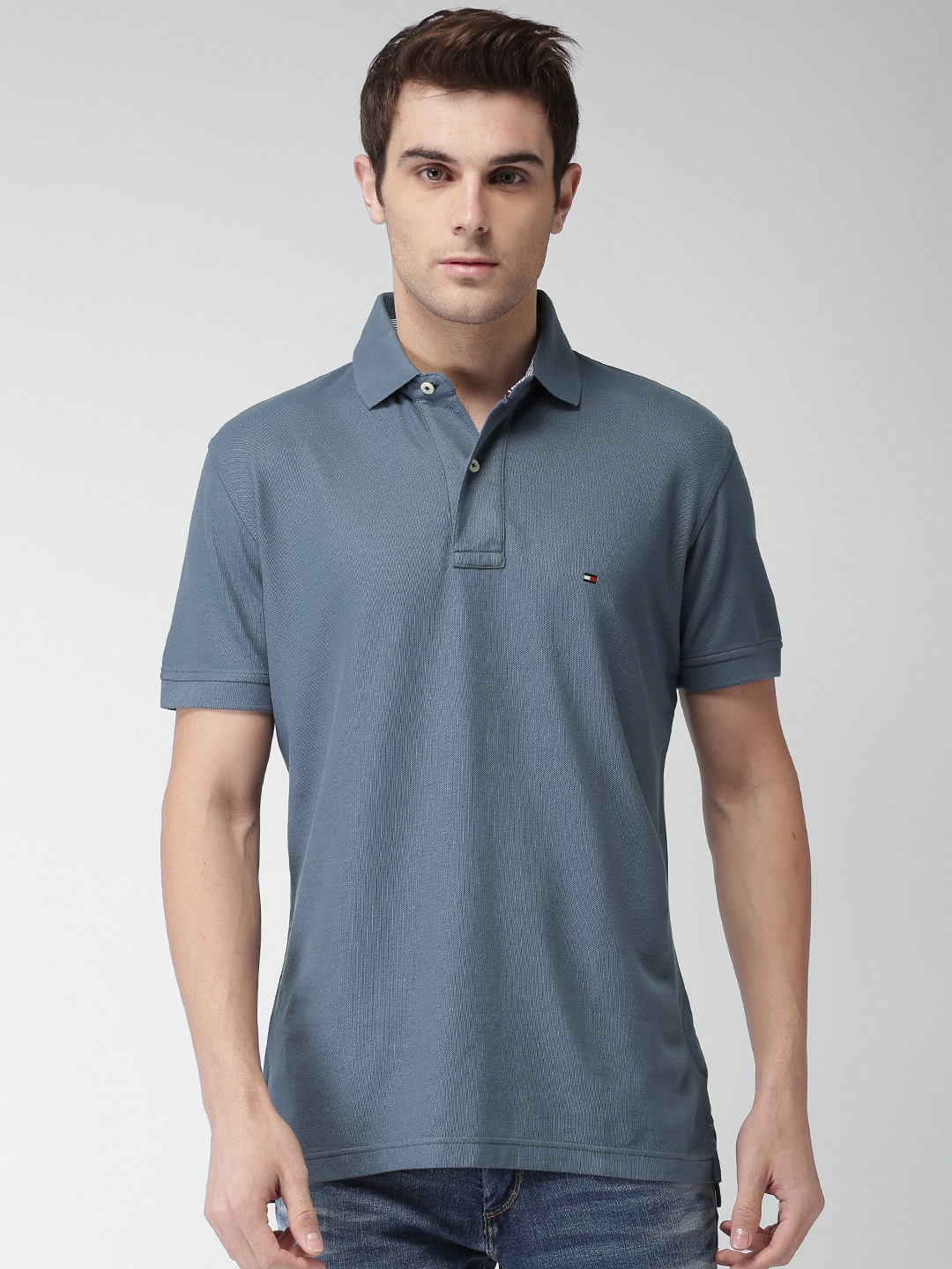 tommy collar shirt