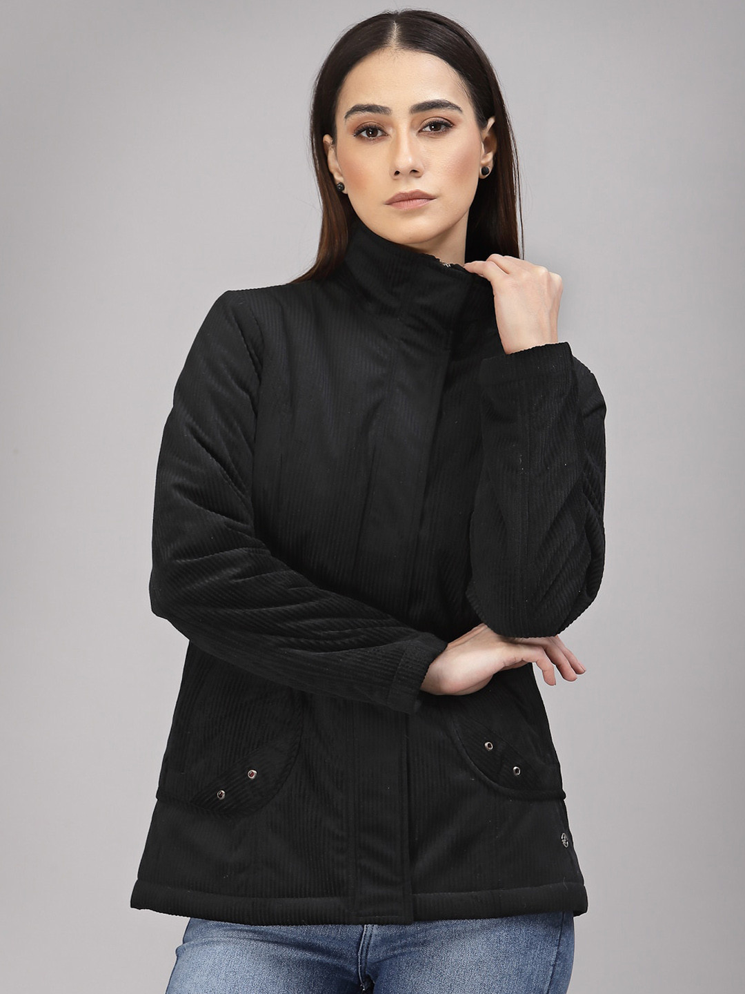 Buy Gipsy Women Black Parka Dry Fit Jacket Jackets for Women 20870946 Myntra