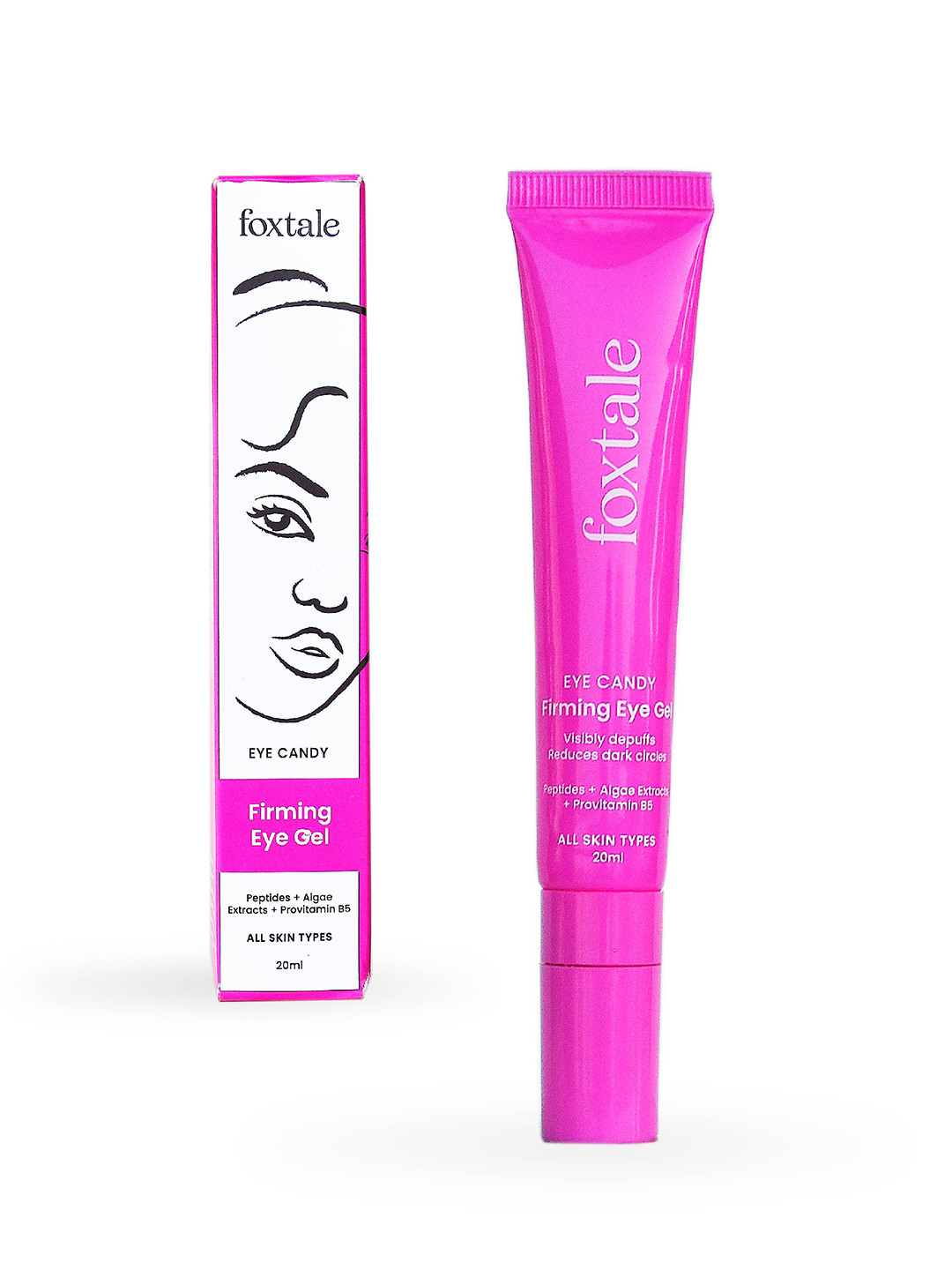 Buy FoxTale Eye Candy Peptides Algae Extracts Provitamin B5 Firming Eye