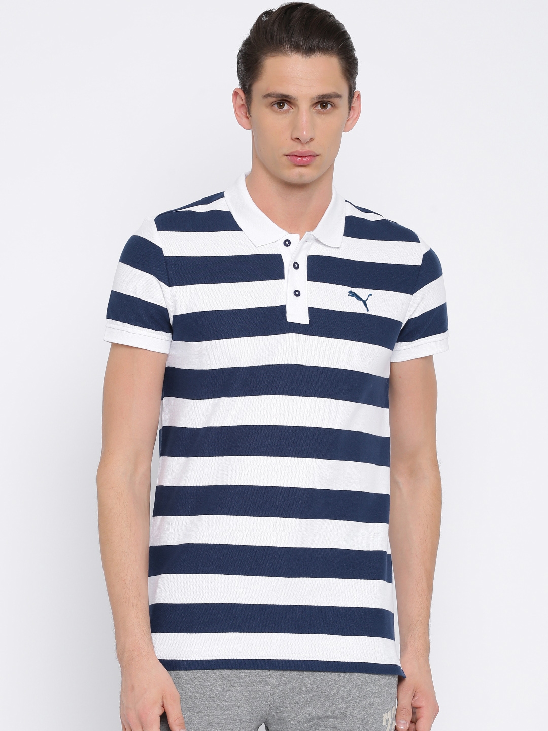 puma striped t shirt