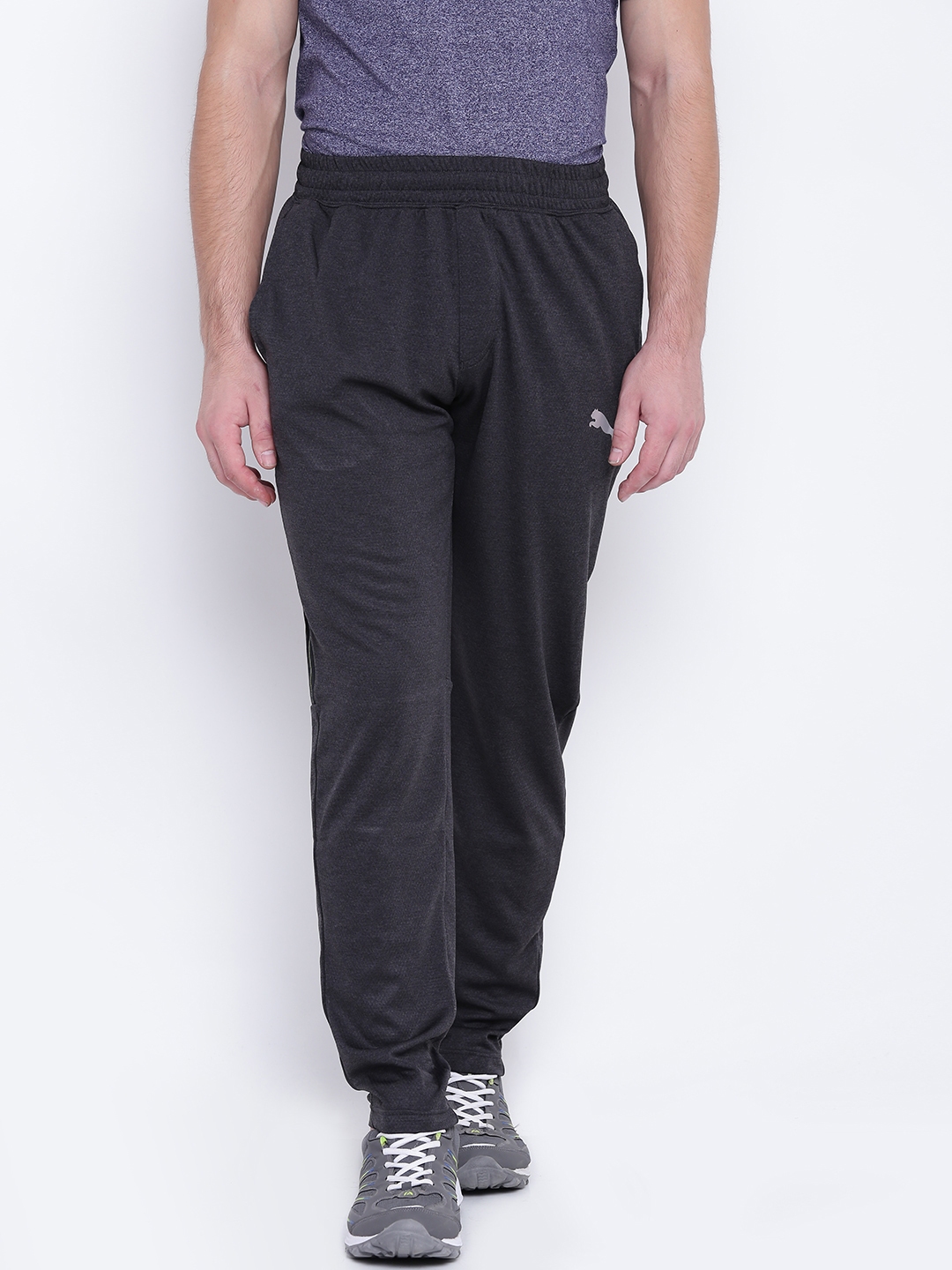 puma tapered fleece pants mens