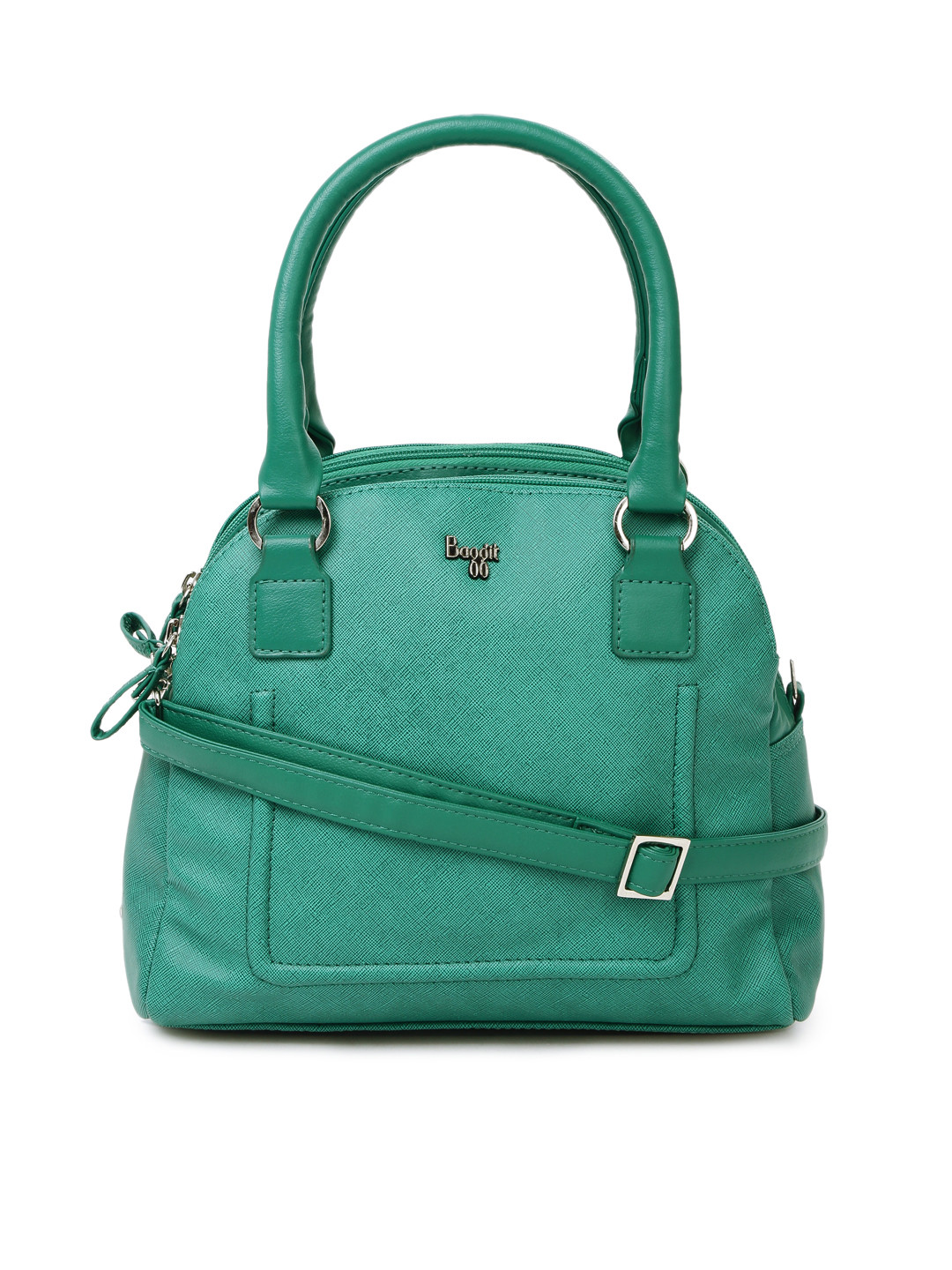 Buy Baggit Green Solid Handheld Bag Handbags for Women 2088269 Myntra