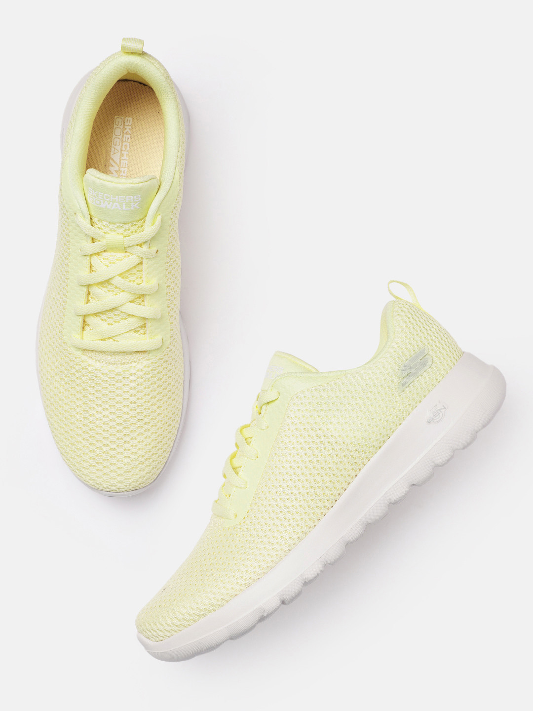 Buy Skechers Women Solid Go Walk Joy Paradise Regular Walking Shoes