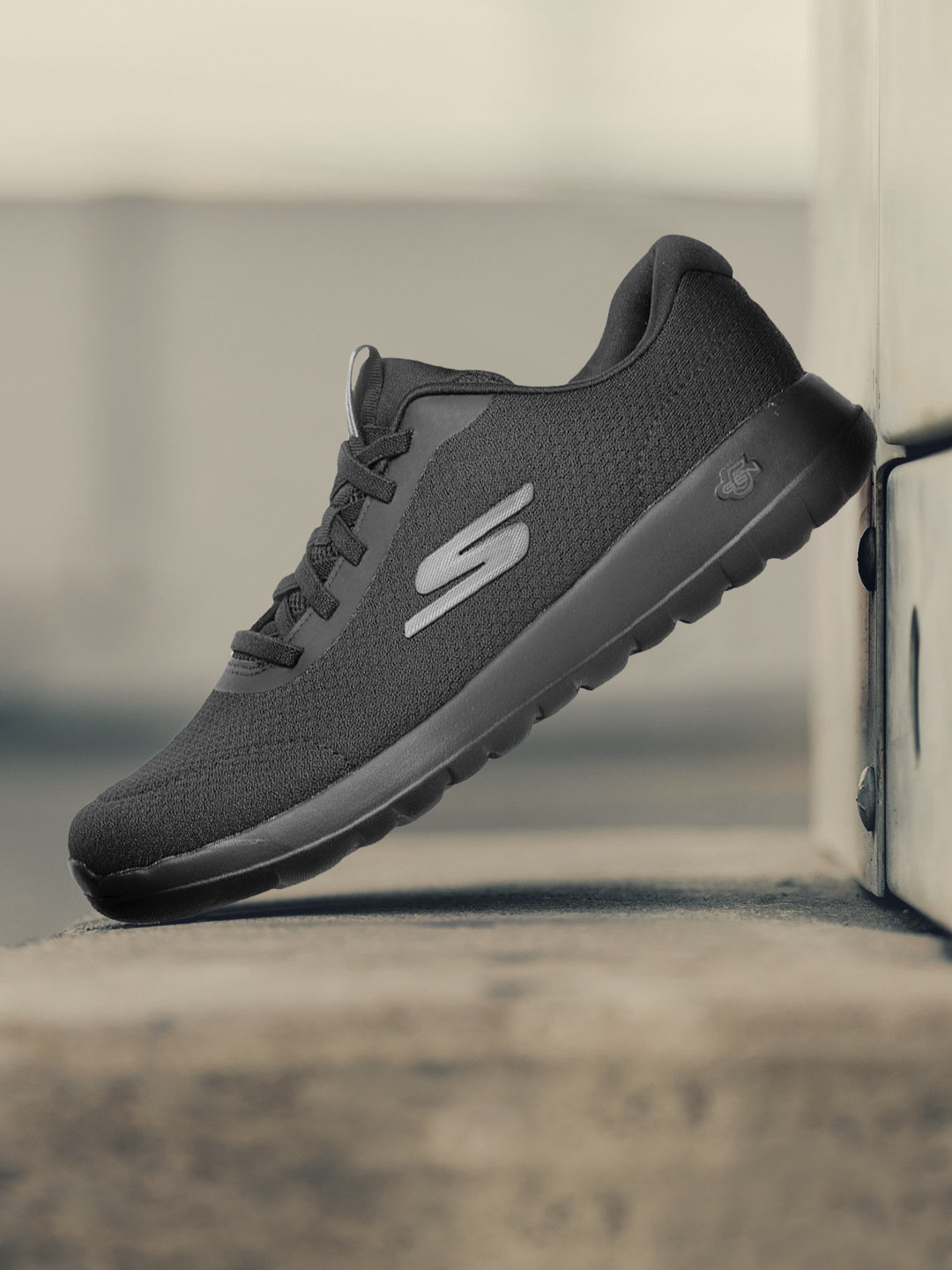 Buy Skechers Men Black Go Walk Max Midsho Walking Shoes Sports Shoes