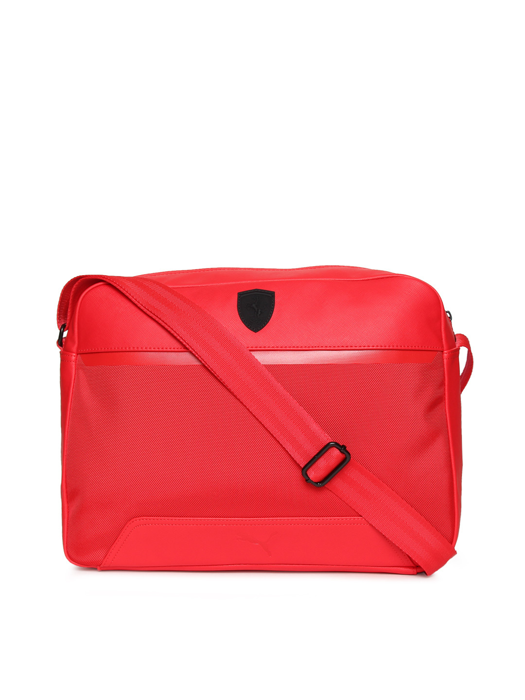 Buy Puma Unisex Red Ferrari LS Reporter Messenger Bag Messenger Bag