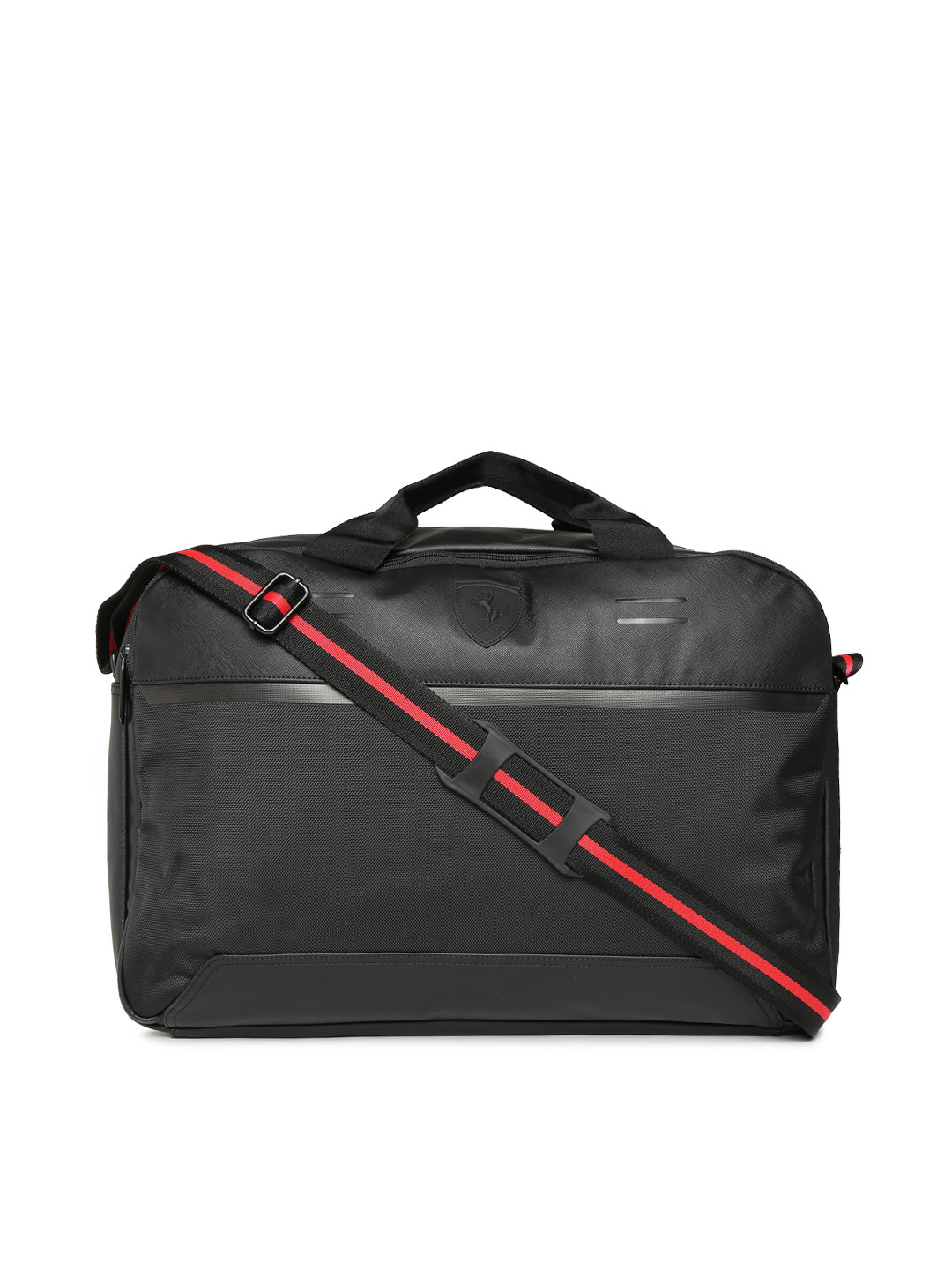 Buy Puma Unisex Black Ferrari LS Weekender Messenger Bag Messenger