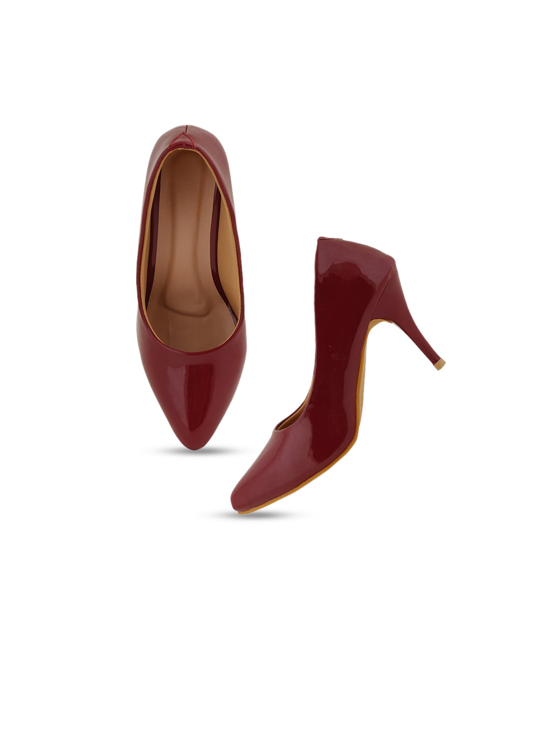 Buy SCENTRA Women Maroon Pump Heels Heels for Women 20886902 Myntra