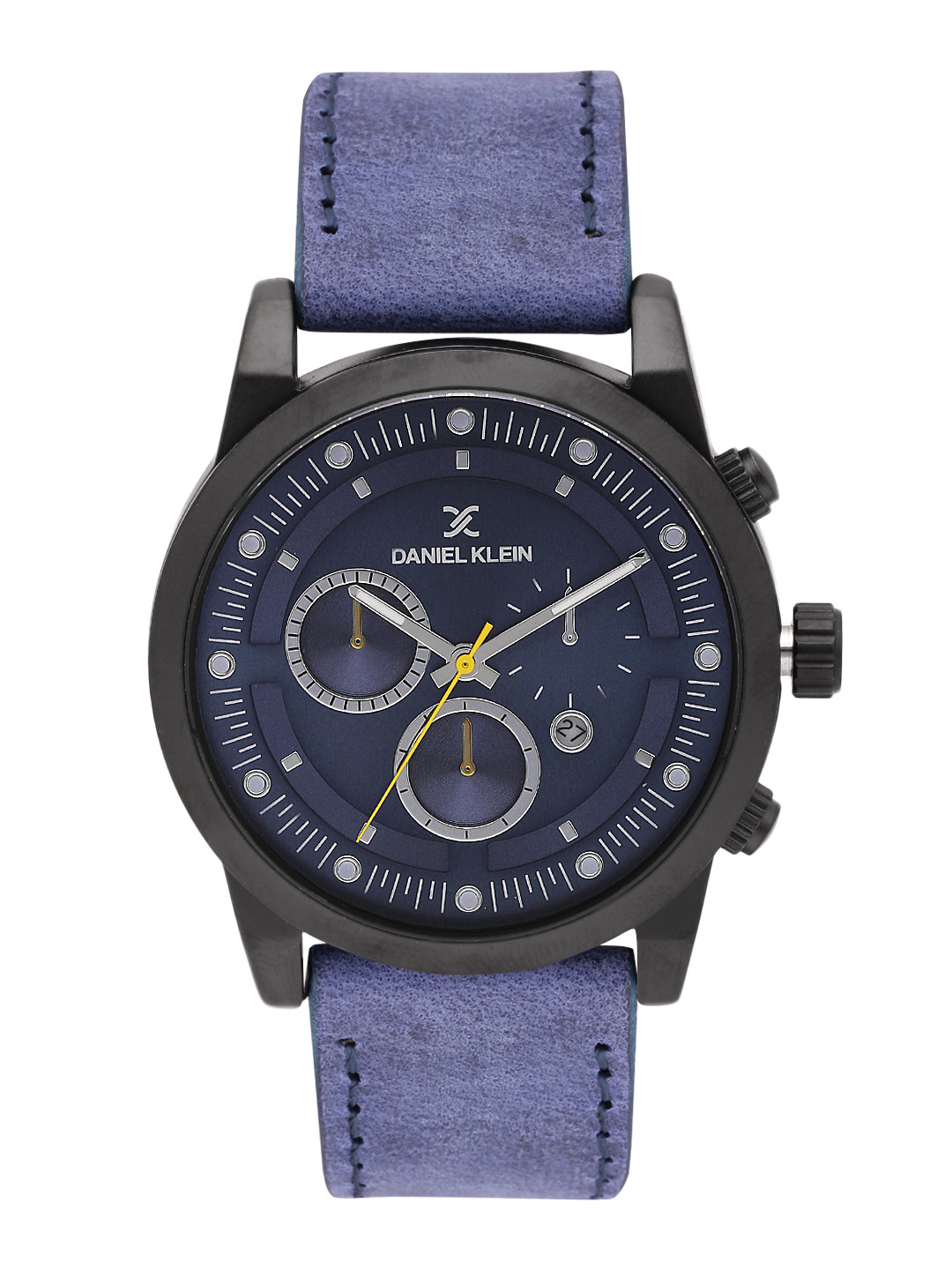 daniel klein navy blue watch