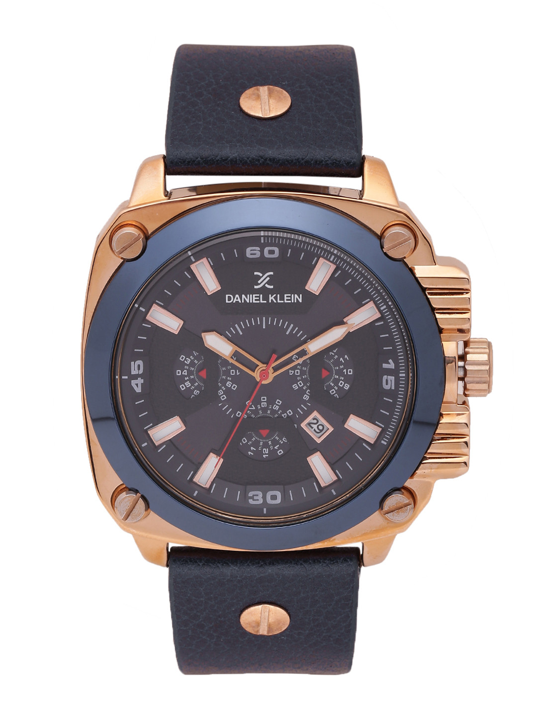 daniel klein navy blue watch