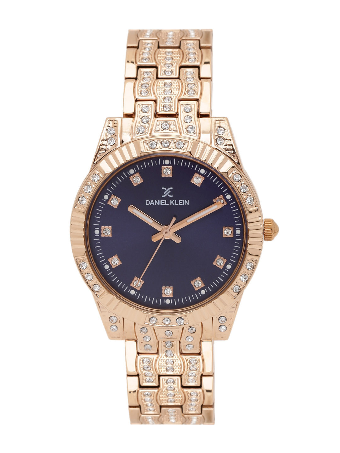 daniel klein navy blue watch