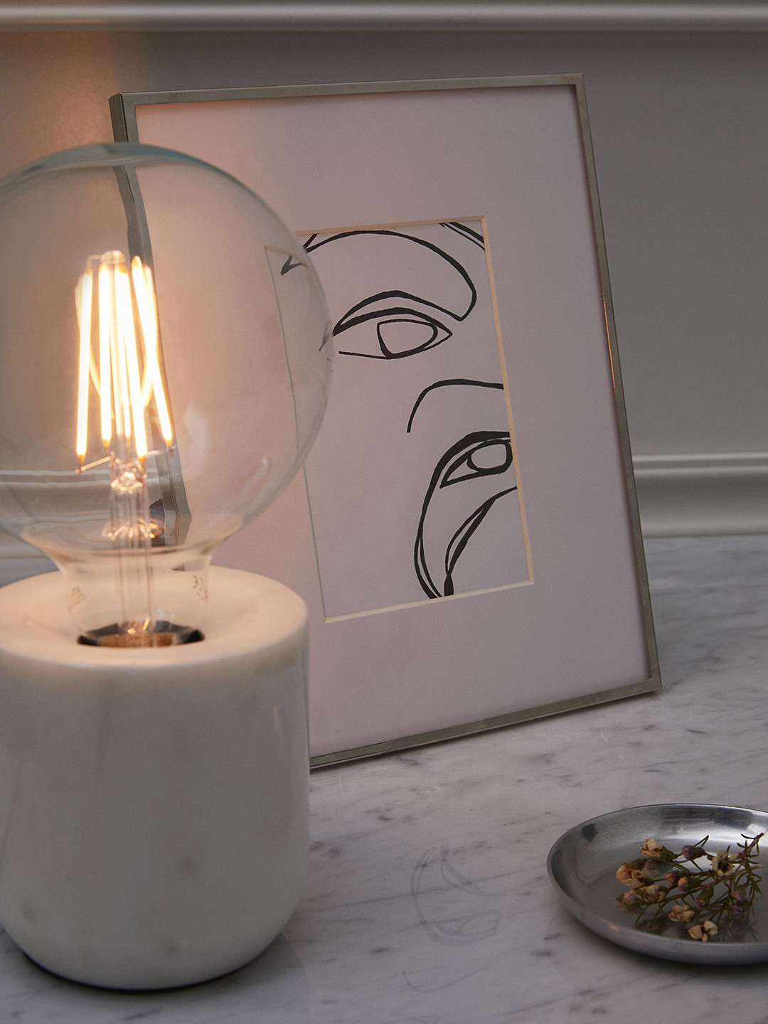 Buy H&M Silver Toned Metal Photo Frame Photo Frames for Unisex