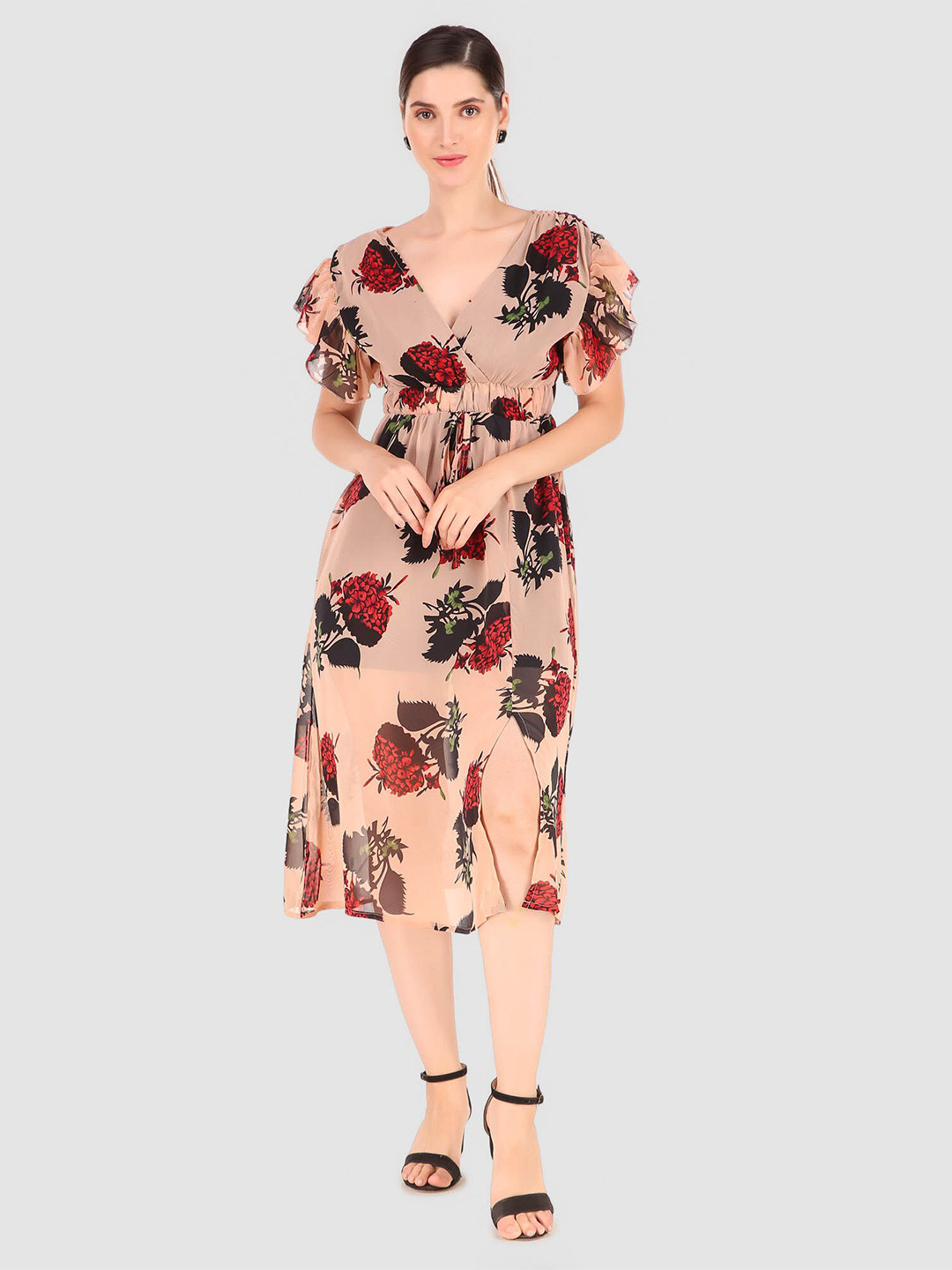 NEW Indra Beige Praire Dress