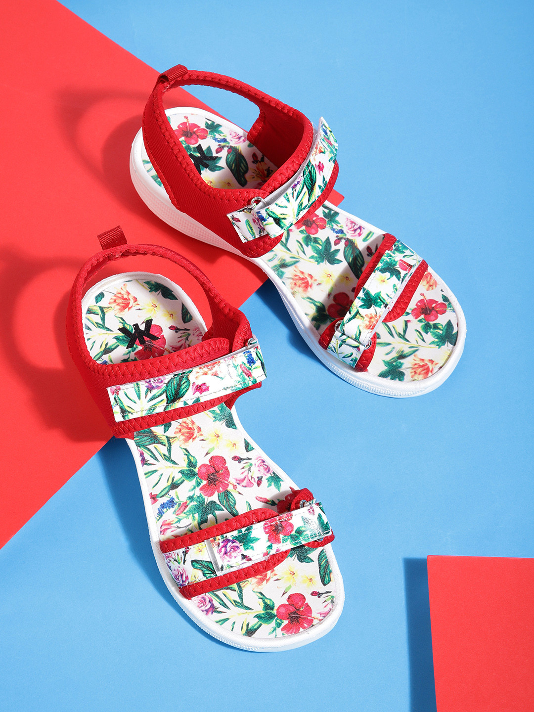 Buy Kook N Keech Women Printed Sports Sandals Sports Sandals for
