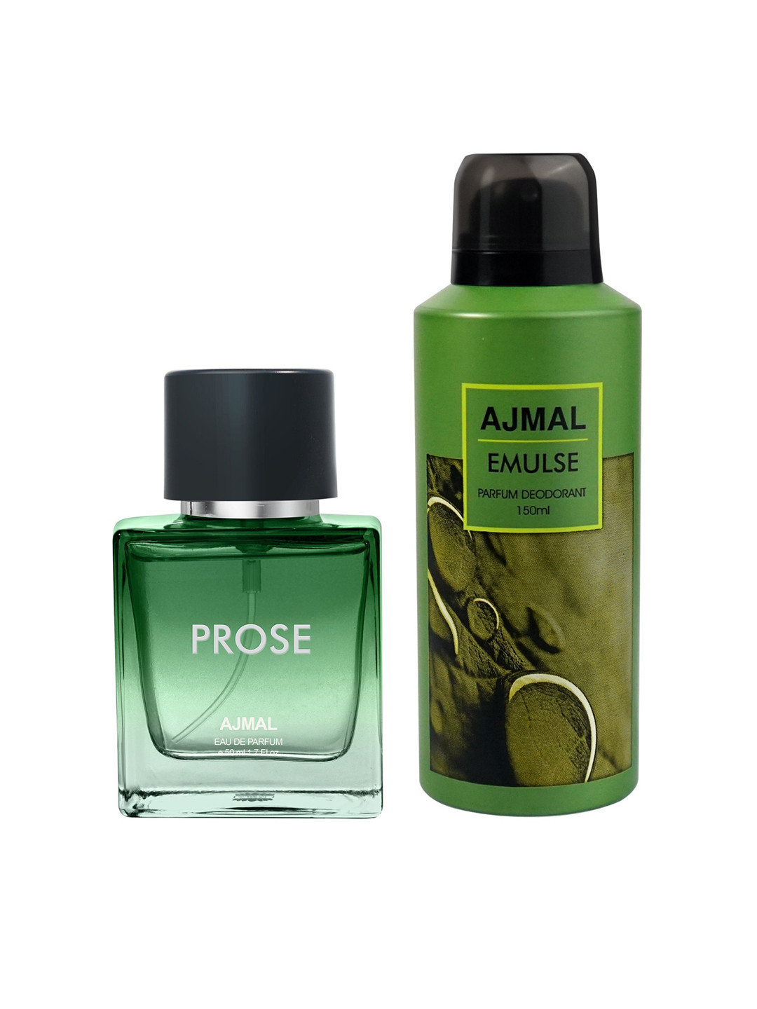 Buy Ajmal Set Of Prose Eau De Parfum 50ml & Emulse Deodorant 150ml
