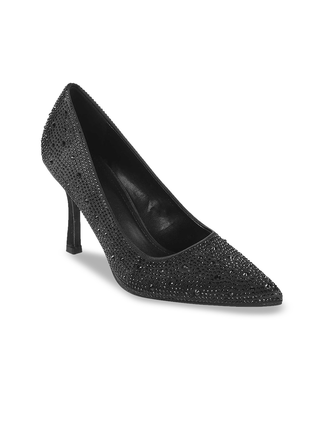 Buy Metro Black Embellished Pump Heels Heels for Women 20921934 Myntra