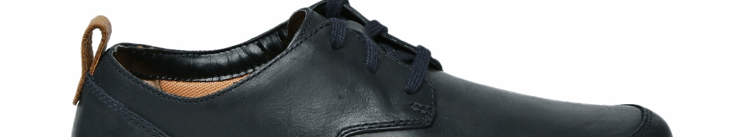 Buy Clarks Men Navy Blue Leather Derbys - Casual Shoes for Men 2092211 ...