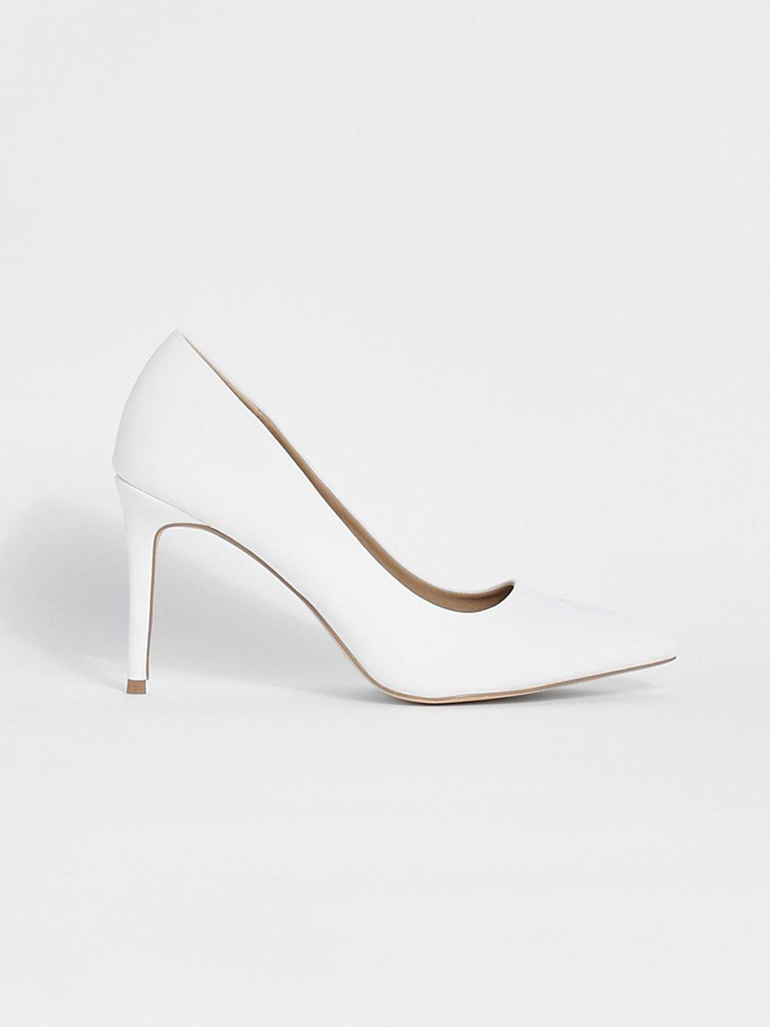 Buy Boohoo Women White Pumps Heels for Women 20924896 Myntra