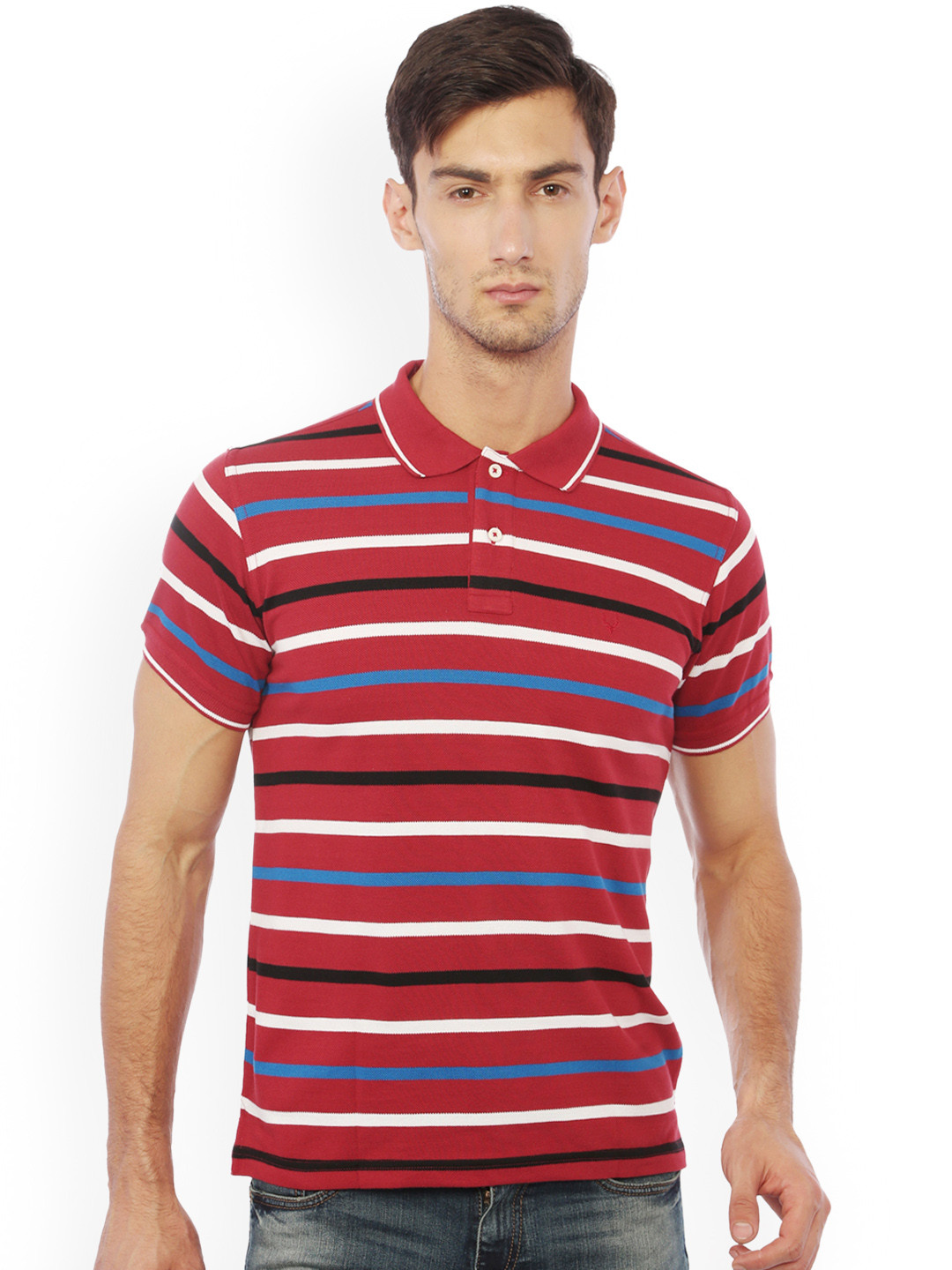 allen solly striped shirts