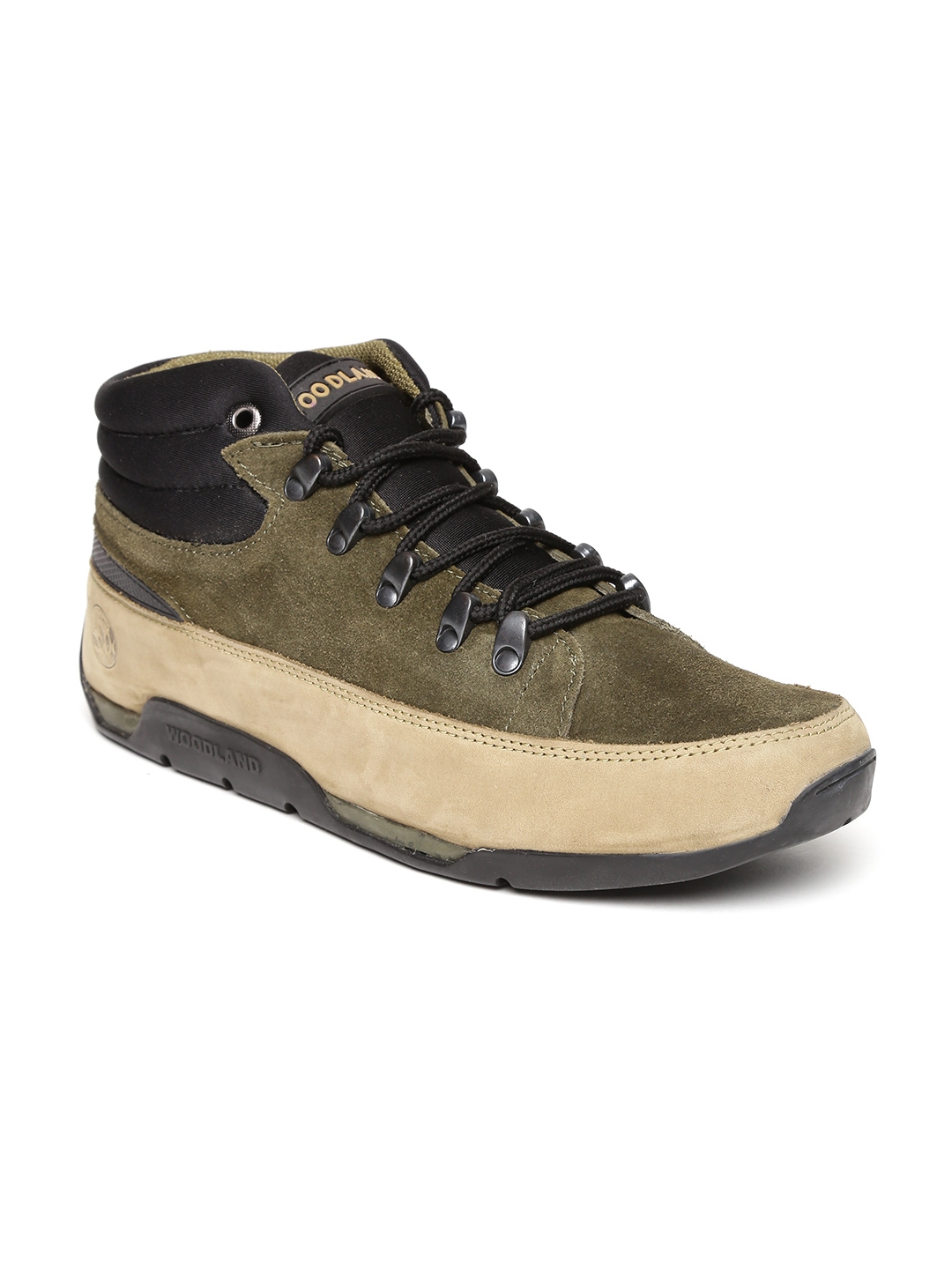 woodland olive sneakers