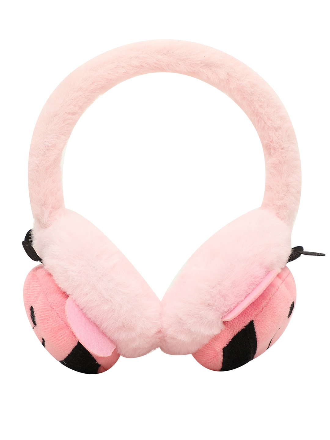 Buy FabSeasons Kids Pink Winter Ear Muffs Headband for Unisex Kids