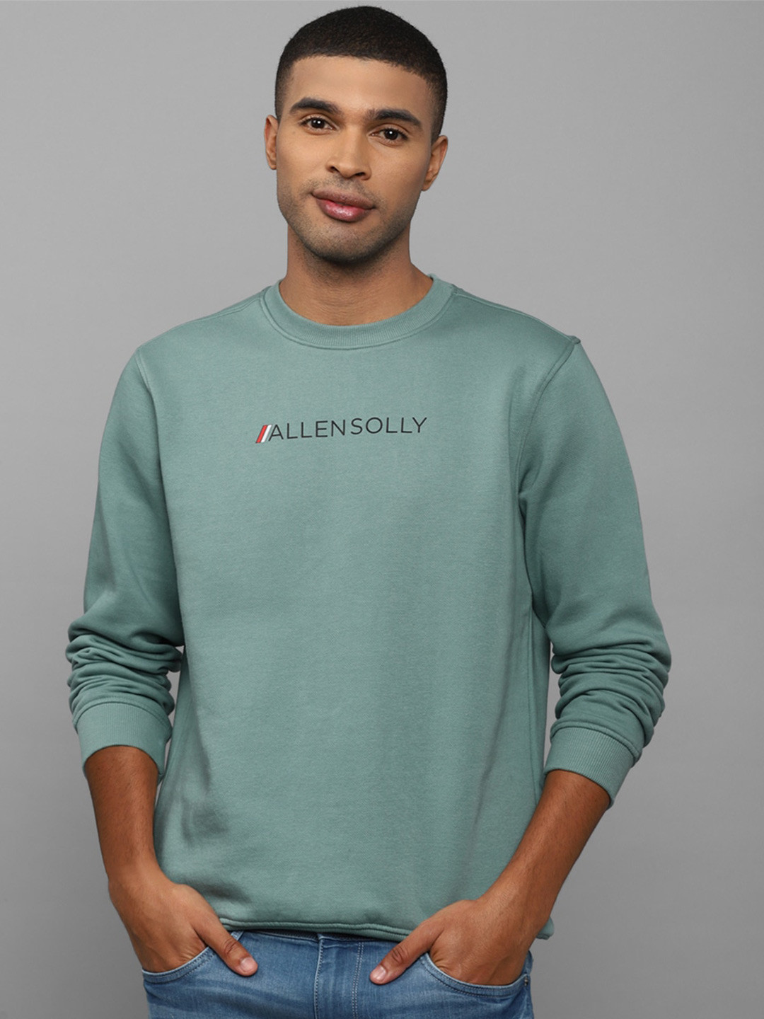 Green Dublin Ireland Maddens Fine Ales Bar Food Cotton Sweatshirt by Healthknit main image 1