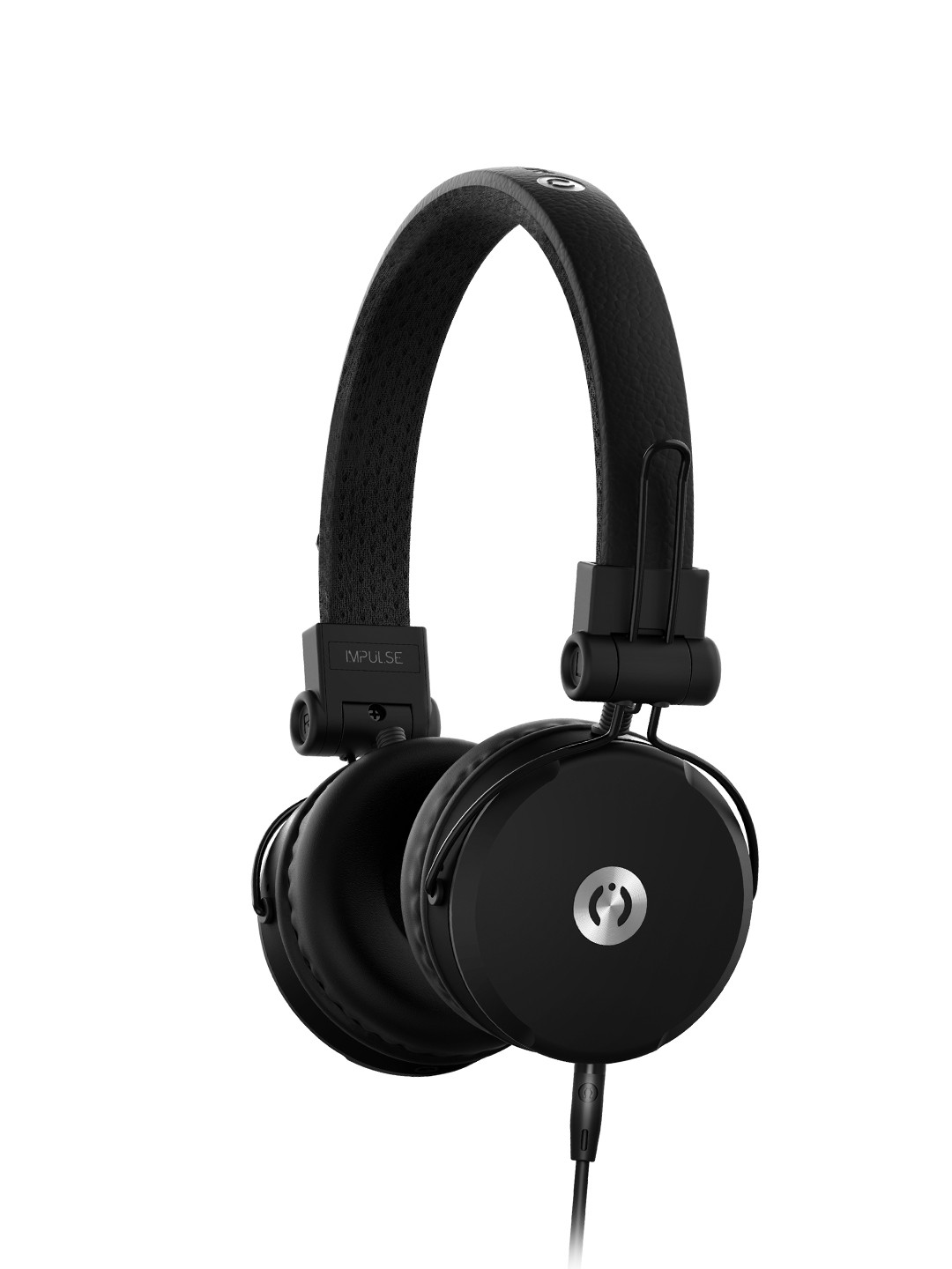 Buy Muve Acoustics Black Impulse On Ear Headphones With Mic Muve_ MA 1500SB Headphones for