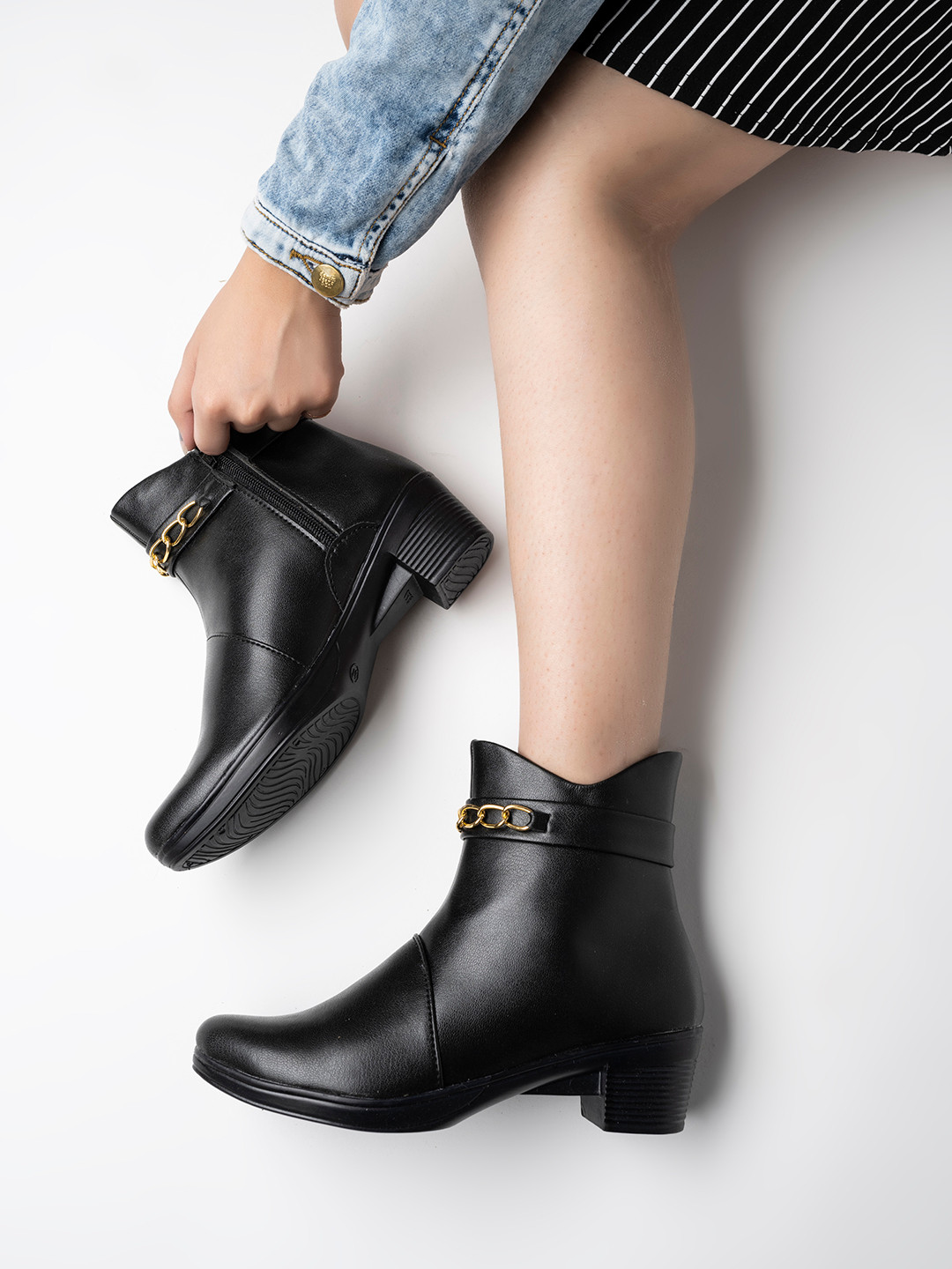 Sandali Tacco Blocco Trasparente Shoetopia Per Donna | Comode E Alla Moda Con Suola Antiscivolo | Perfetti Per Ogni Occasione