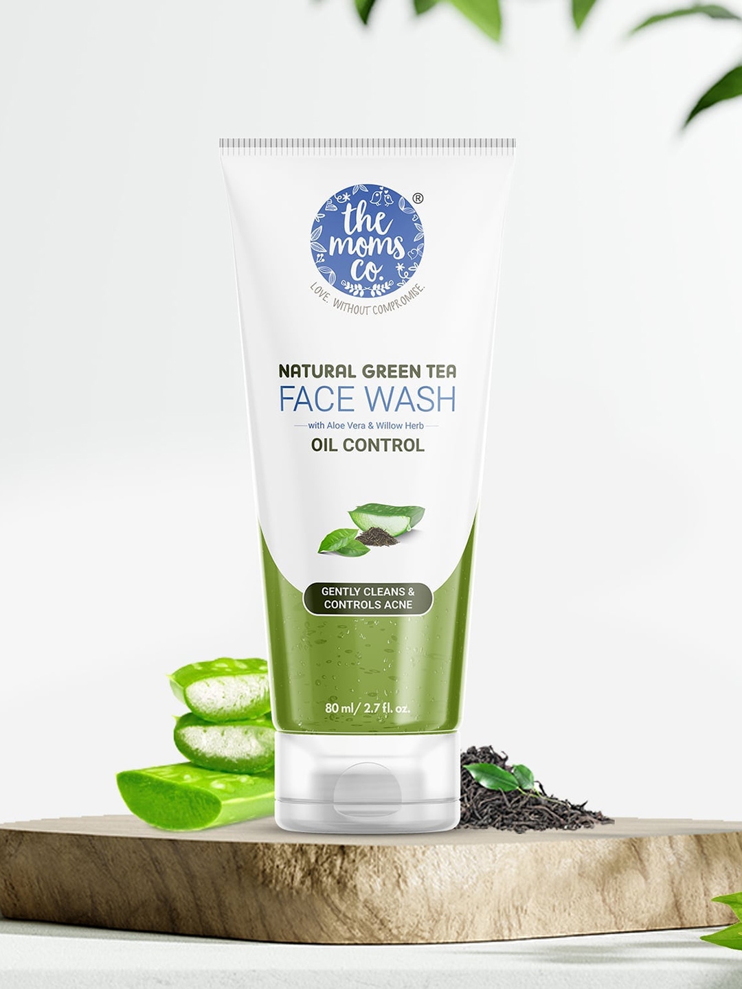 Buy The Moms Co Natural Green Tea Face Wash With Aloe Vera