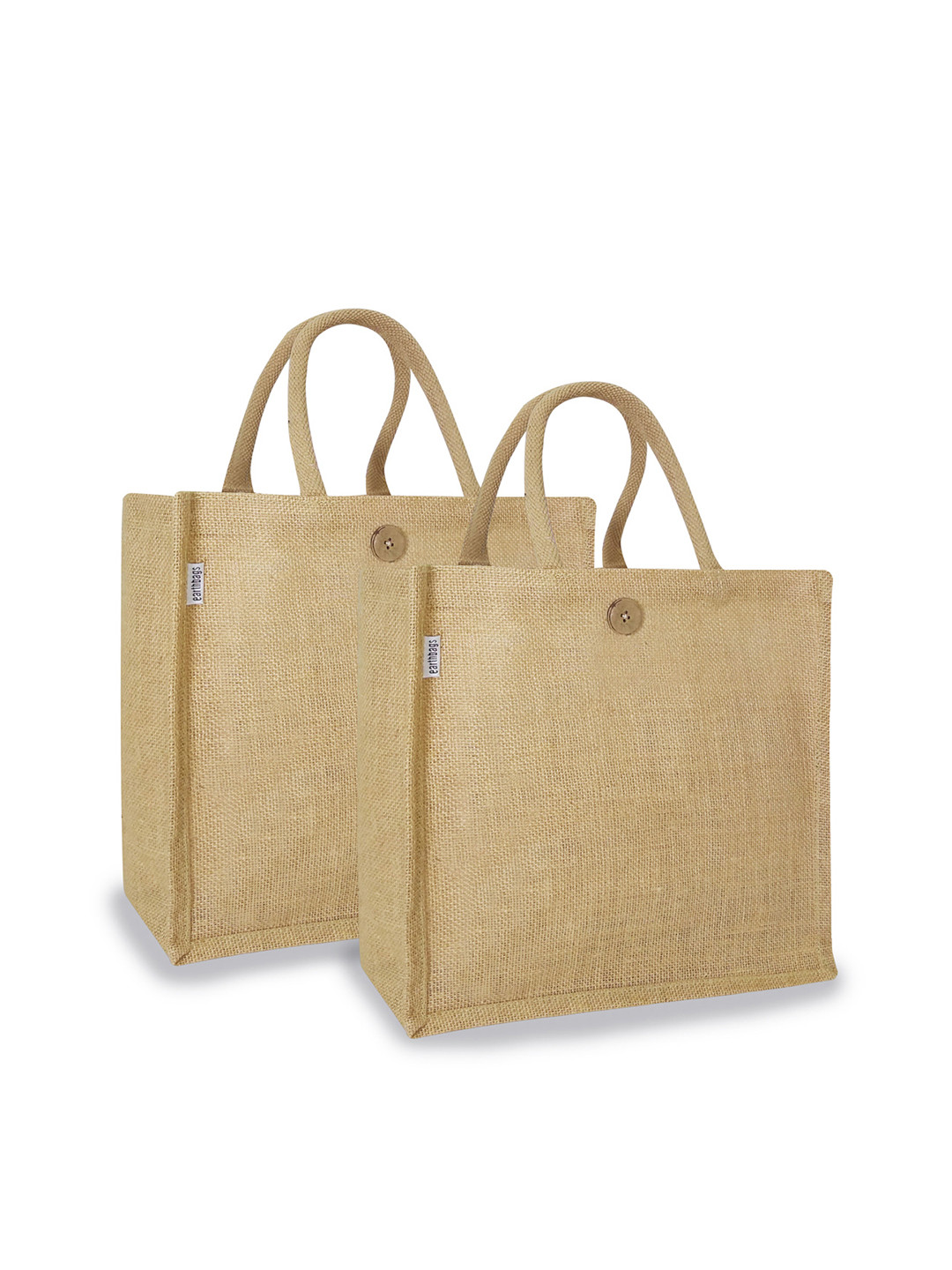 Buy Earthbags Pack Of 2 Jute Tote Bag Handbags Handbags for Unisex