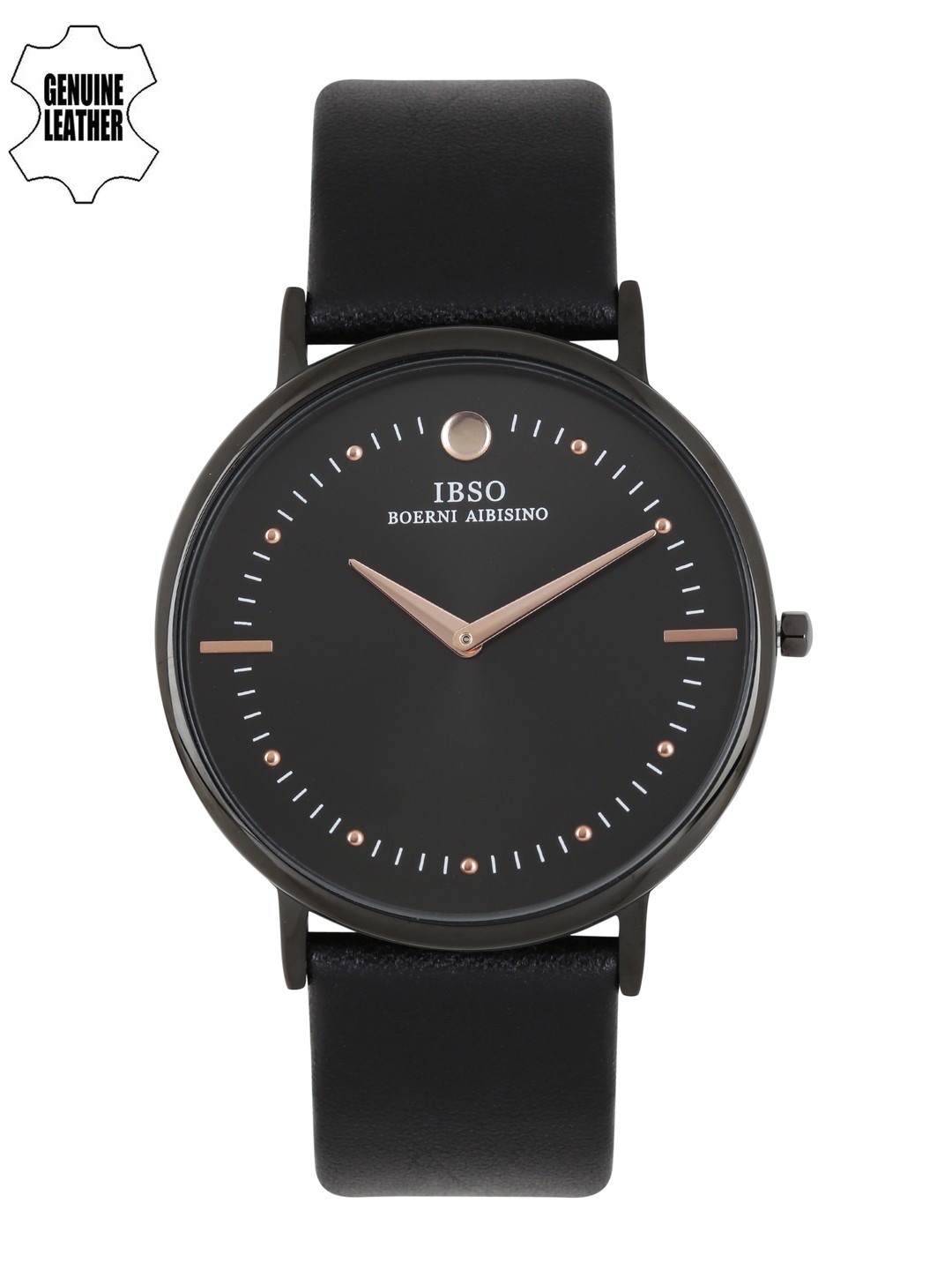 Buy IBSO Men Black Analogue Watch 16151GBK - Watches for Men 2099558 ...