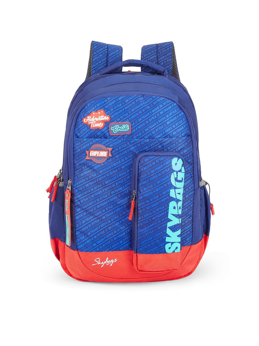 Buy Skybags Unisex Kids Typography Backpack Backpacks for Unisex Kids