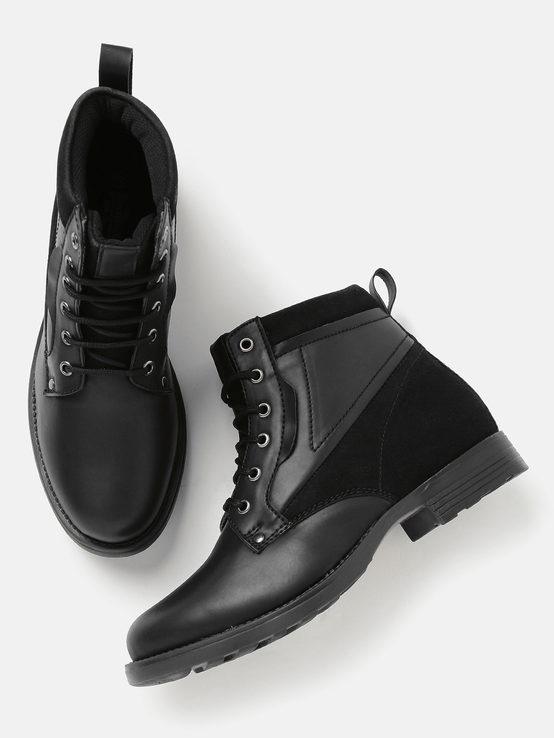 myntra boots for mens