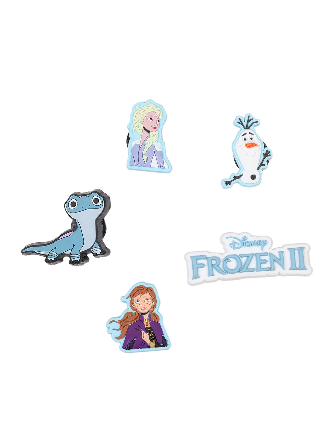 Buy Crocs Set Of 5 Blue Frozen II Jibbitz Shoe Charms Jibbitz for