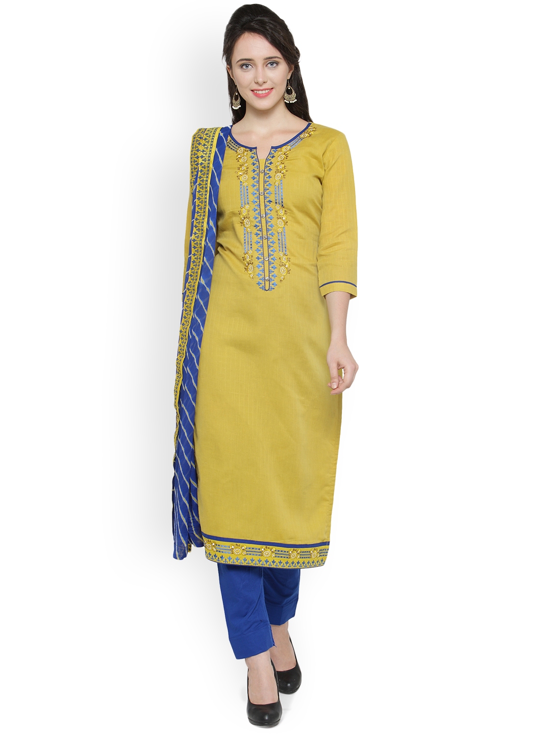 cotton gown on myntra