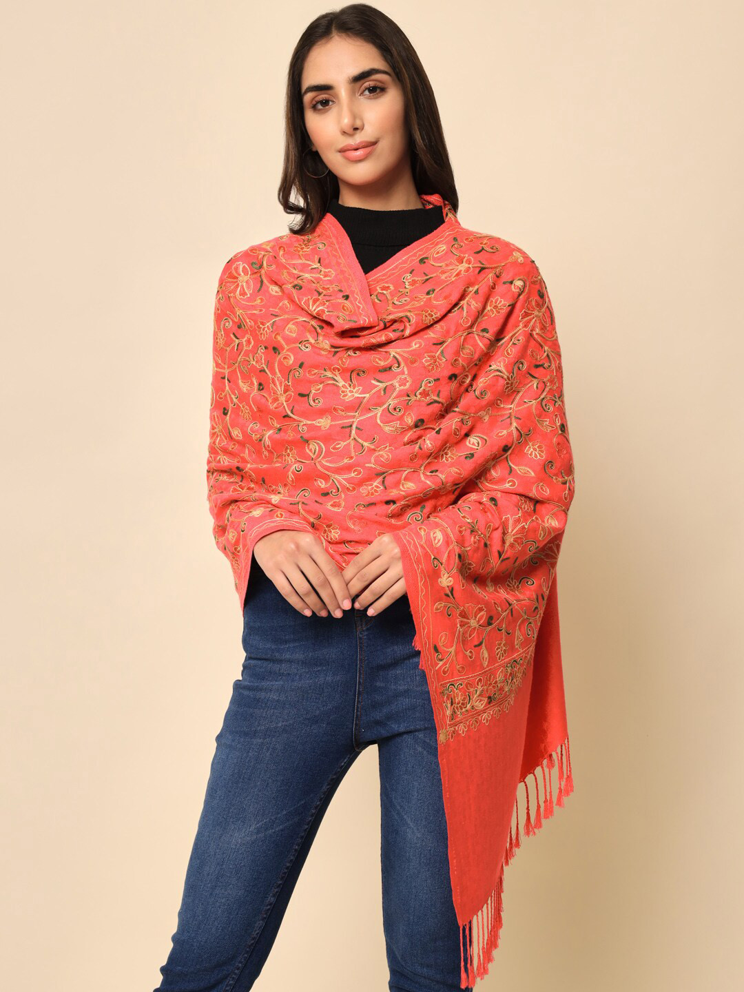 shawl myntra