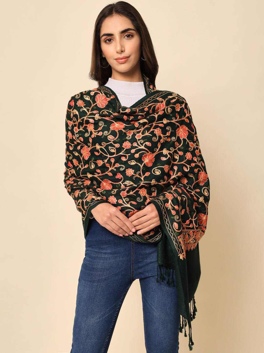 shawl myntra