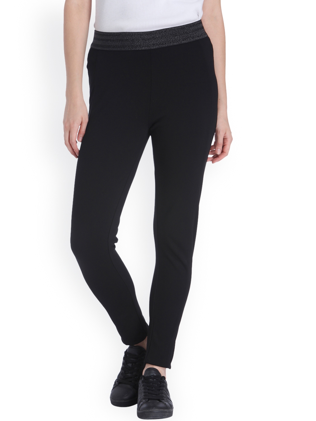 vero moda black jeggings